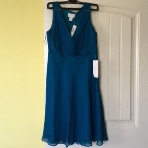 J. Crew teal size 6 (but fits like an 8) dress